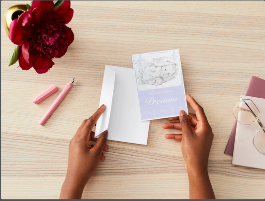 Faire part de naissance