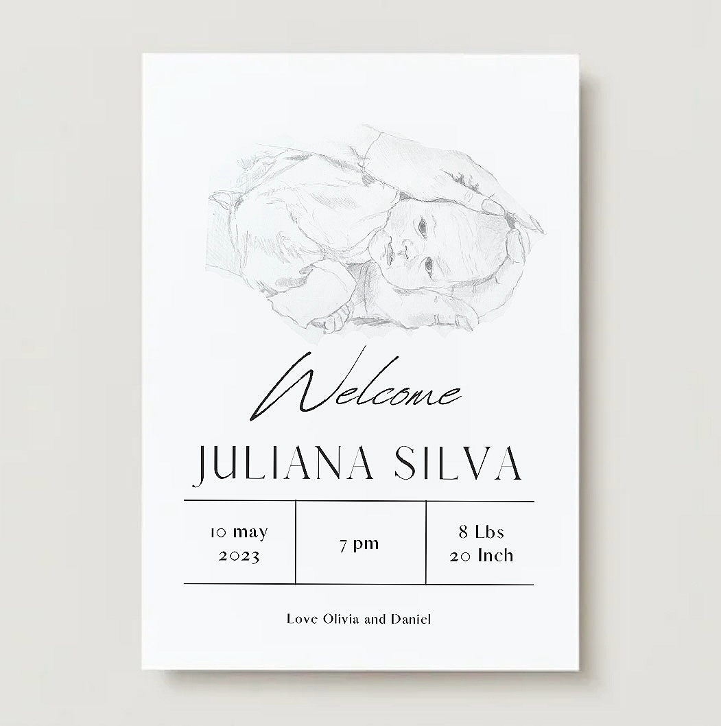 Faire-part de naissance