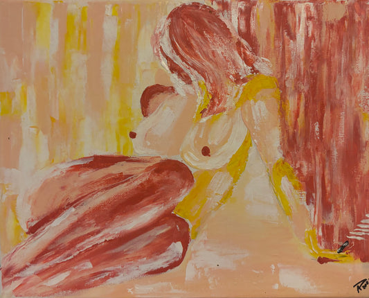 Silhouette - Une femme et sa cigarette